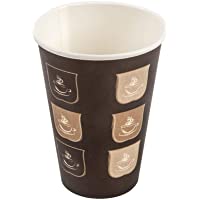 García De Pou 228.37- 50 Vasos Bebidas Calientes- 50- 210 ml- Marrón Cartoncillo